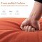 Folding Outdoor Chaise Cushion Pad with Adjustable Fixing Straps